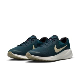 【NIKE 耐吉】慢跑鞋 男鞋 運動鞋 緩震 REVOLUTION 7 綠 FB2207-407(3R3597)