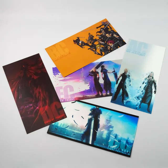 【square enix 史克威爾】FINAL FANTASY VII Series 明信片套裝組 - 電玩(台灣公司貨)