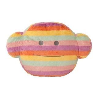 【CRAFTHOLIC 宇宙人】歡樂五條彩猴造型靠枕 生日禮物 交換禮物 居家佈置 除舊布新(LEALEA系列)