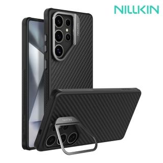 【NILLKIN】SAMSUNG 三星 Galaxy S25 Ultra 纖極碳纖維紋磁吸殼/鏡框版
