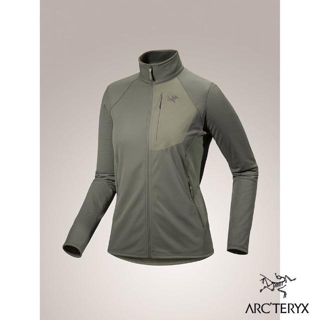 【Arcteryx 始祖鳥官方直營】女 Delta 刷毛外套(糧草綠)