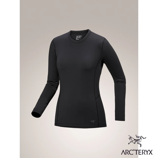 Arcteryx 始祖鳥 女 Rho 刷毛內層圓領衫(雲層藍