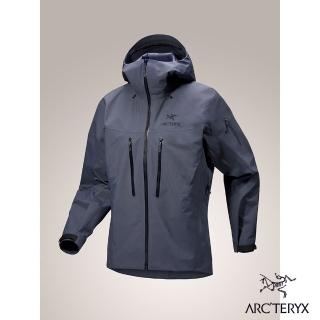 【Arcteryx 始祖鳥官方直營】男 Alpha SV 防水外套(深雲層藍)