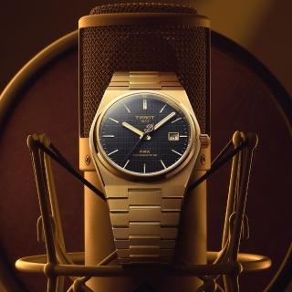 【TISSOT 天梭】官方授權 PRX Powermatic 80 達米安·利拉德特別版機械錶 男錶(T1374073305100)