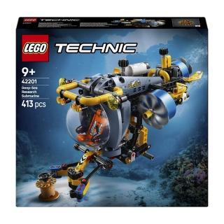 【LEGO 樂高】42201 Technic 科技系列 深海研究潛水艇(潛艇 模型 樂高)