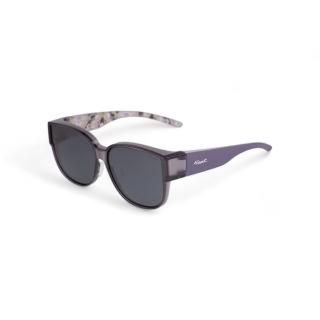 【Hawk 浩客】高質感偏光套鏡 外掛式偏光太陽眼鏡(HK2302 col.10A 抗UV 防眩光 墨鏡 釣魚)