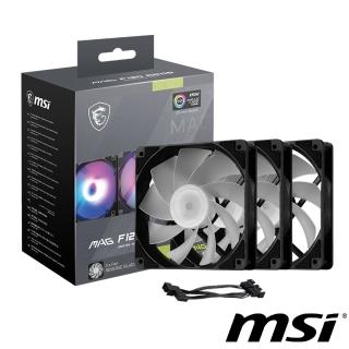 【MSI 微星】MAG F120 ARGB-3RB 機殼散熱風扇