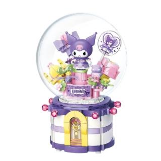 【Qman 啟蒙積木】KEEPPLAY 三麗鷗 酷洛米的甜心城堡音樂盒