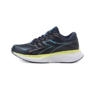 【DIADORA】寬楦避震慢跑鞋 深藍 男鞋 DA73353