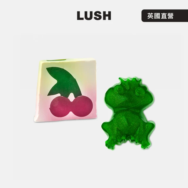 LUSH 嵐舒LUSH 嵐舒 王子之吻 情人節限定沐浴組合(沐浴果凍/香皂/果香/石榴汁/櫻桃)