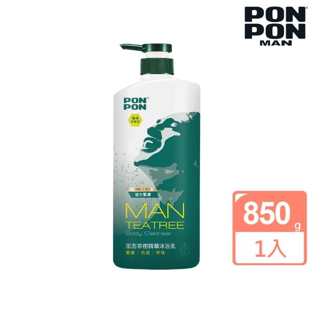 【PON PON 澎澎】茶樹精華沐浴乳-850g