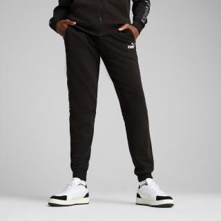 【PUMA】長褲 男 運動褲 歐規 ESS Tape 黑 68468001