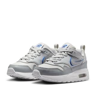 【NIKE 耐吉】運動鞋 童鞋 中童 兒童 魔鬼氈 AIR MAX 1 EASYON SE PS 灰 HF0964-001