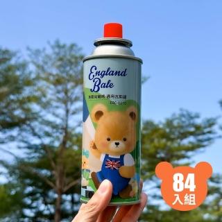 【英國貝爾熊】通用卡式瓦斯罐 220g 84入組(卡式罐 戶外露營野炊瓦斯瓶)
