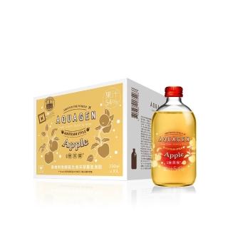 【AQUAGEN】海洋深層氣泡飲/氣泡水-330mlx9入/箱(奧地利香蘋玻光)