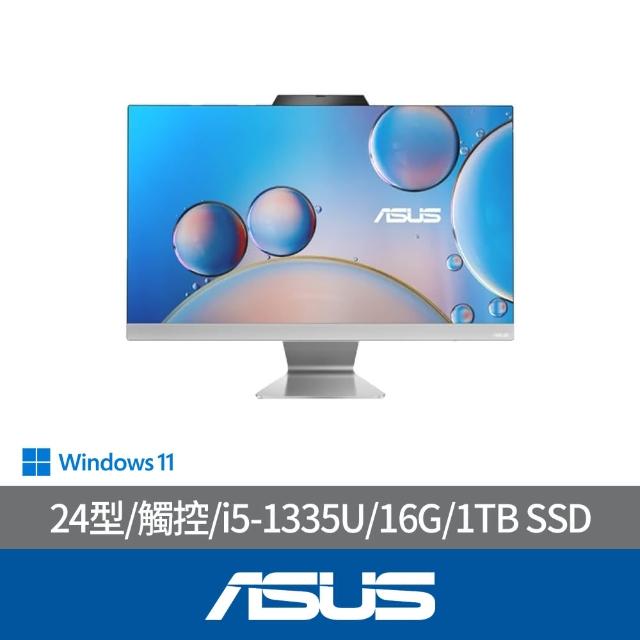 【ASUS 華碩】24型 i5觸控AIO液晶電腦(i5-1335U/16G/1TB SSD/W11/A3402WVAT-1335WPD002W)