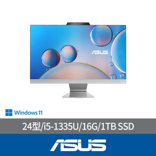 【ASUS 華碩】24型 i5十核AIO液晶電腦(i5-1335U/16G/1TB SSD/W11/A3402WVAK-1335WPC003W)