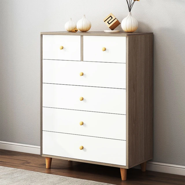 文創集 威比爾雙色4尺七抽斗櫃好評推薦