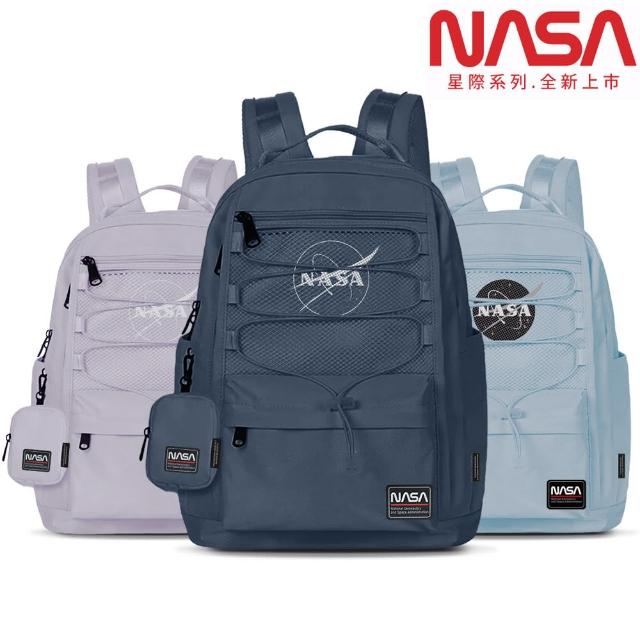 【NASA SPACE授權】買一送一。買就送品牌傘/帽│美國太空旅人大容量旅行後背包(多款)