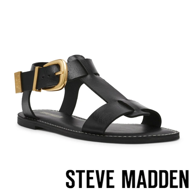 steve madden BONKERS 布面粗帶厚底涼鞋(