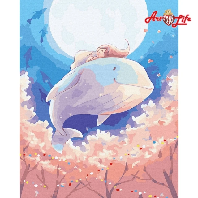 【ArtLife 藝術生活】DT148風的少女40*50CM