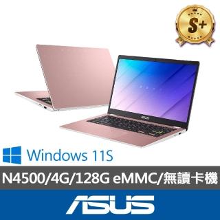 【ASUS 華碩】福利品 14吋N4500輕薄筆電(E410KA/N4500/4G/128GB/W11S/FHD)