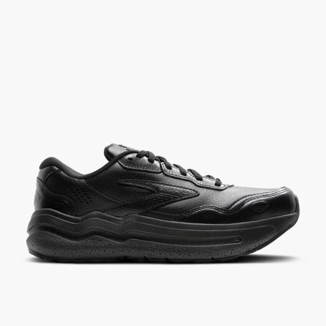 BROOKSBROOKS Ghost Max 2 Leather 女 慢跑鞋 寬楦 彈力 支撐 緩震 黑(1204321D072)
