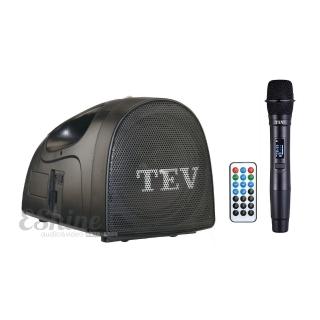 【TEV 臺灣電音】100頻道 肩帶式藍芽/USB/SD MP3播放擴音器(TA-220DL)