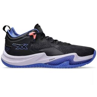 【asics 亞瑟士】NOVA SURGE LOW 2 男款 緩震 籃球鞋 黑藍(1061A051-001)