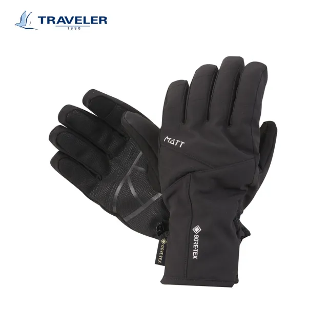 【TRAVELER 旅行者】男女適用MATT GORE-TEX PRIMALOFT 防水保暖觸控手套｜ZZ0AE119(手套/男女適用)