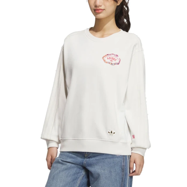 NIKE 耐吉 長袖上衣 女 大學T 寬鬆版型 毛圈布 AS