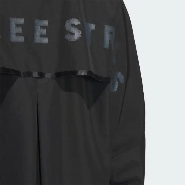 【adidas 愛迪達】Word Woven JKT 女 立領外套 運動外套 休閒穿搭 黑(JN9954)