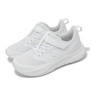 【NEW BALANCE】慢跑鞋 Fresh Foam 625 中童 白 寬楦 魔鬼氈 小朋友 運動鞋 NB(PT625WW-W)