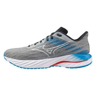 【MIZUNO 美津濃】慢跑鞋 男鞋 運動鞋 緩震 INSPIRE 灰藍 J1GC254410