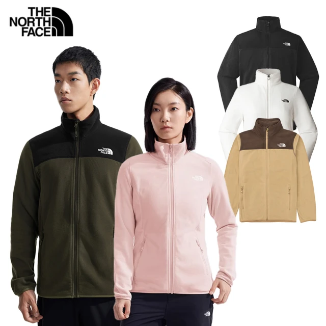 The North Face 官方旗艦 換季必備-男女款抓絨外套/帽tee任搭組(多款任選)