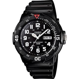 【CASIO 卡西歐】學生錶 DIVER LOOK 潛水運動風手錶 考試手錶 畢業禮物 送禮(MRW-200H-1BV)