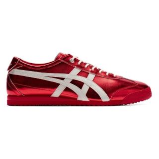 【Onitsuka Tiger】鬼塚虎 金屬感紅色 MEXICO 66 SD 休閒鞋 (1183C468-701)