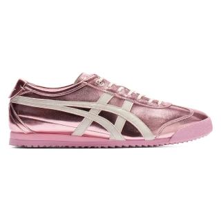 【Onitsuka Tiger】鬼塚虎 金屬感粉色 MEXICO 66 SD 休閒鞋 (1183C468-700)