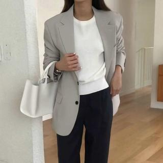 【創翊韓都】正韓外套 優雅質感西裝外套ONP1012-創翊韓都(預購)
