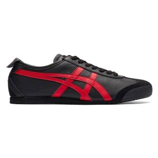 【Onitsuka Tiger】鬼塚虎 墨藍底紅虎爪紋 MEXICO 66 休閒鞋 (1183C102-004)