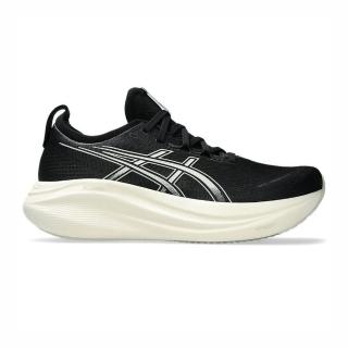 【asics 亞瑟士】Gel-nimbus 27 4E 男 慢跑鞋 超寬楦 彈力 支撐 緩震 黑 白(1011B957-002)