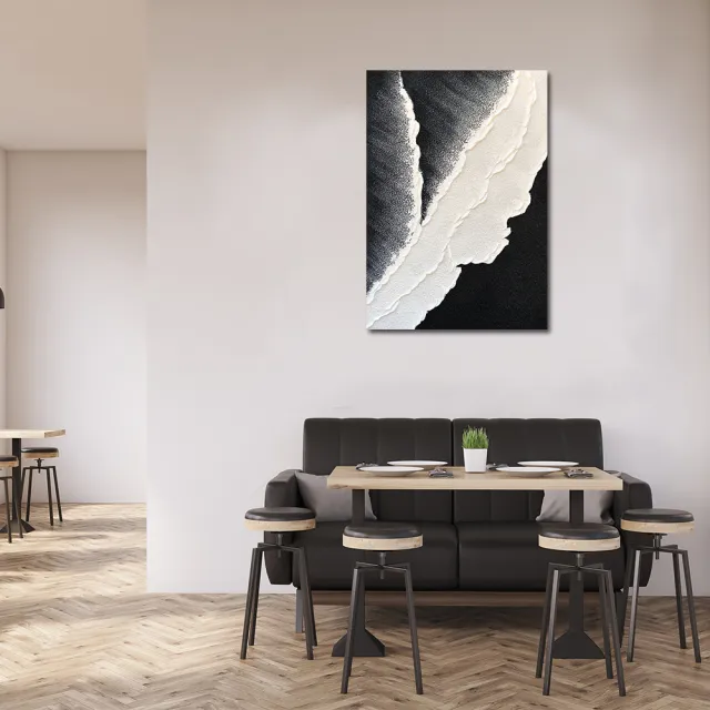 【御畫房】當代國家級展覽畫家 抽象系列手繪油畫70×100cm(DB-060)