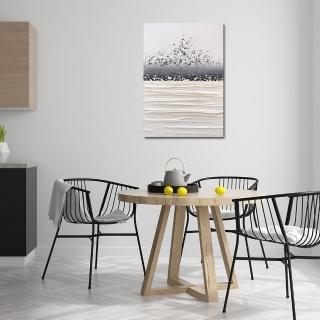 【御畫房】當代國家級展覽畫家 抽象系列手繪油畫70×100cm(DB-052)