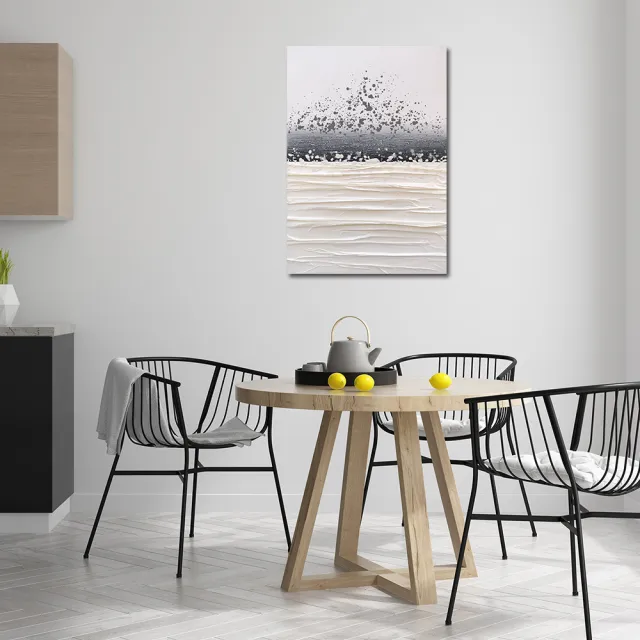 【御畫房】當代國家級展覽畫家 抽象系列手繪油畫70×100cm(DB-052)