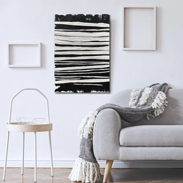 【御畫房】當代國家級展覽畫家 抽象系列手繪油畫70×100cm(DB-030)