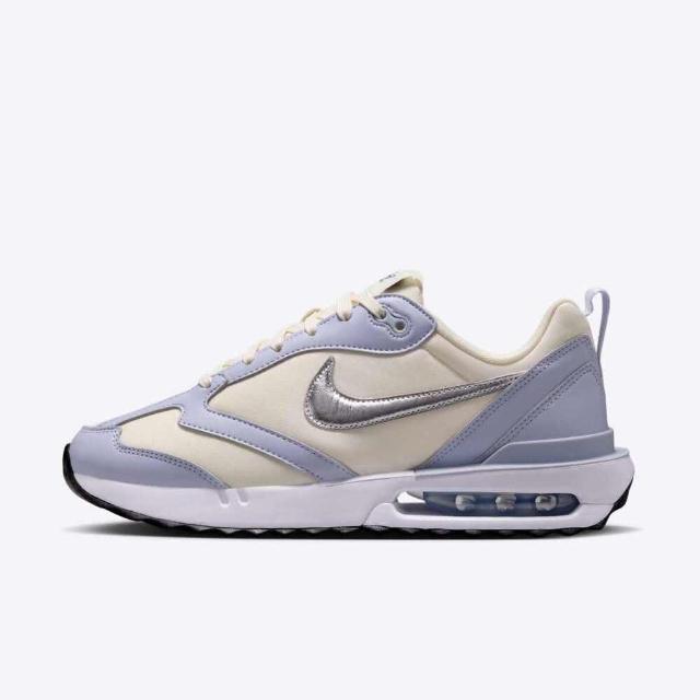 【NIKE 耐吉】Air Max Dawn 女 運動休閒鞋 復古 氣墊 舒適 穿搭 米 紫(FZ4239-001)