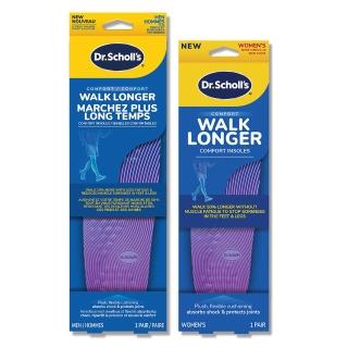 【Scholl 爽健】舒緩鞋墊 肌肉疲勞適用久走型(男/女用)