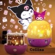 【SANRIO 三麗鷗】大耳狗 酷洛米 造型投影小夜燈 星空投影燈(兒童生日禮物氣氛燈 插電款)