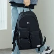 【plain-me】霧感尼龍立體多口袋後背包 PLN3031-242(男女後背包 包包 登山包 防潑水 媽媽包)