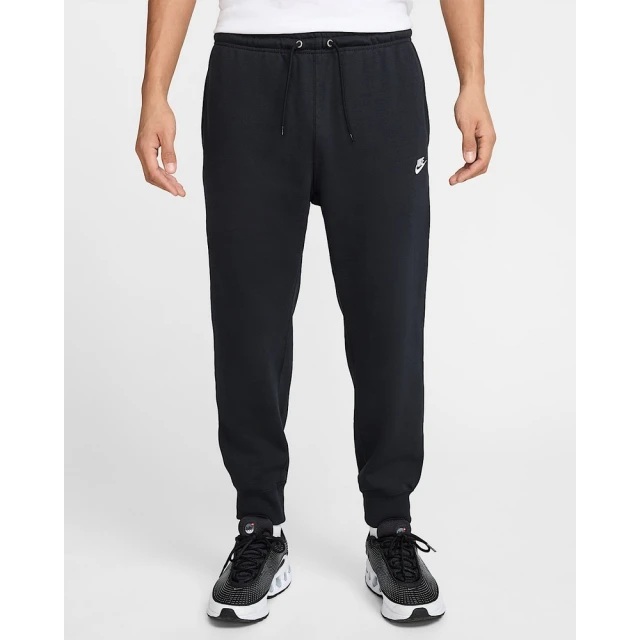 NIKE 耐吉 長褲 棉褲 運動褲 休閒褲 男款 AS M NK CLUB FT JOGGER 黑色(FN3802010)